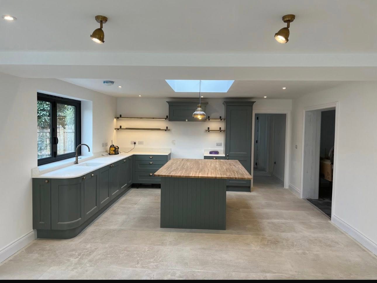 Loft conversion and kitchen extension